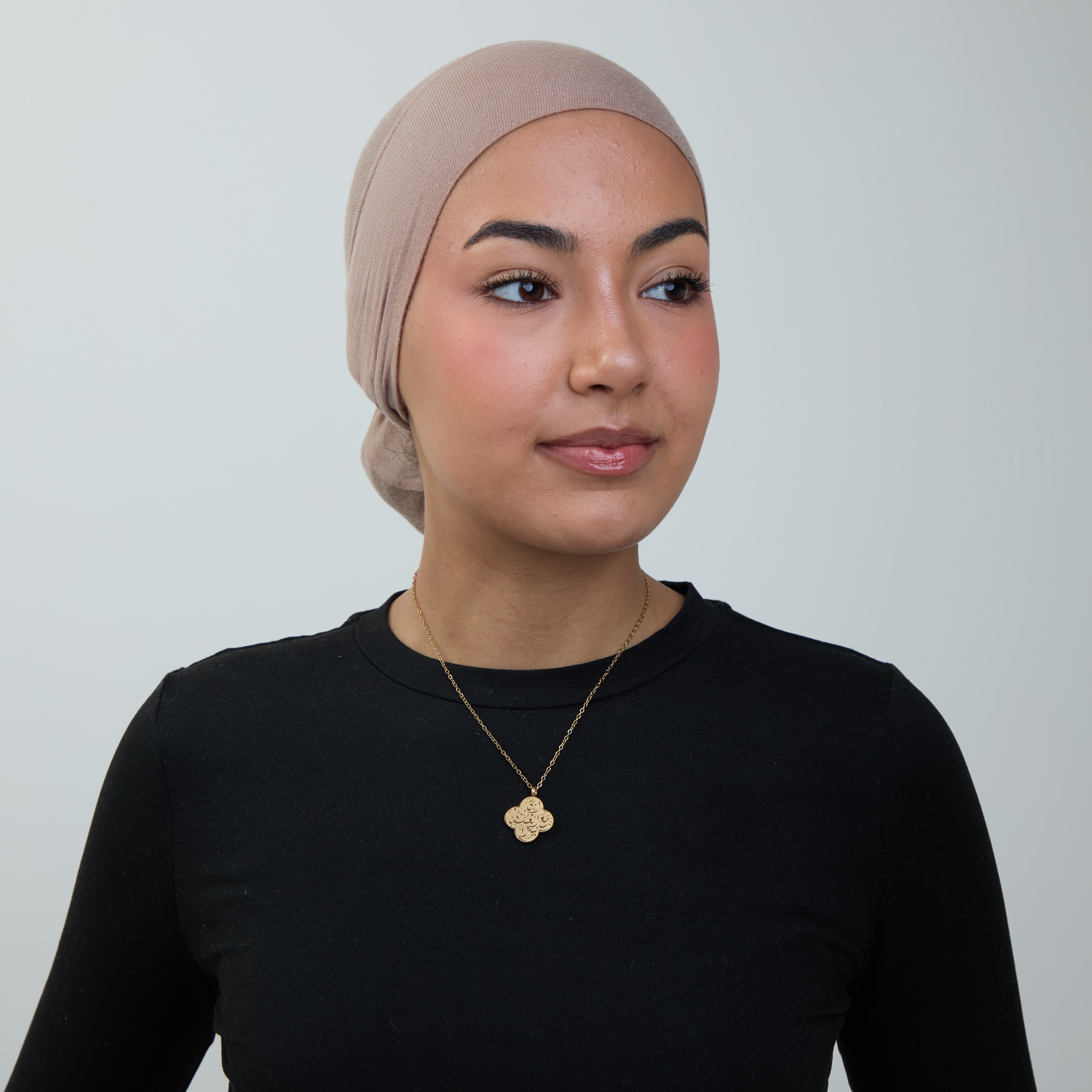 "Verily, with hardship comes ease" Golden Relief Necklace