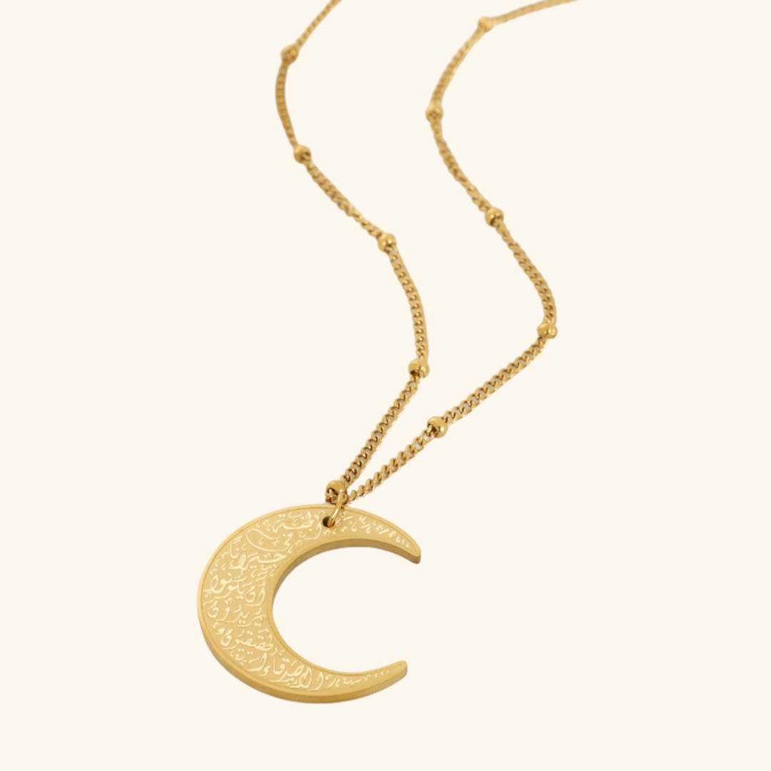 "What Makes You Different, Makes You Beautiful" | Crescent Necklace