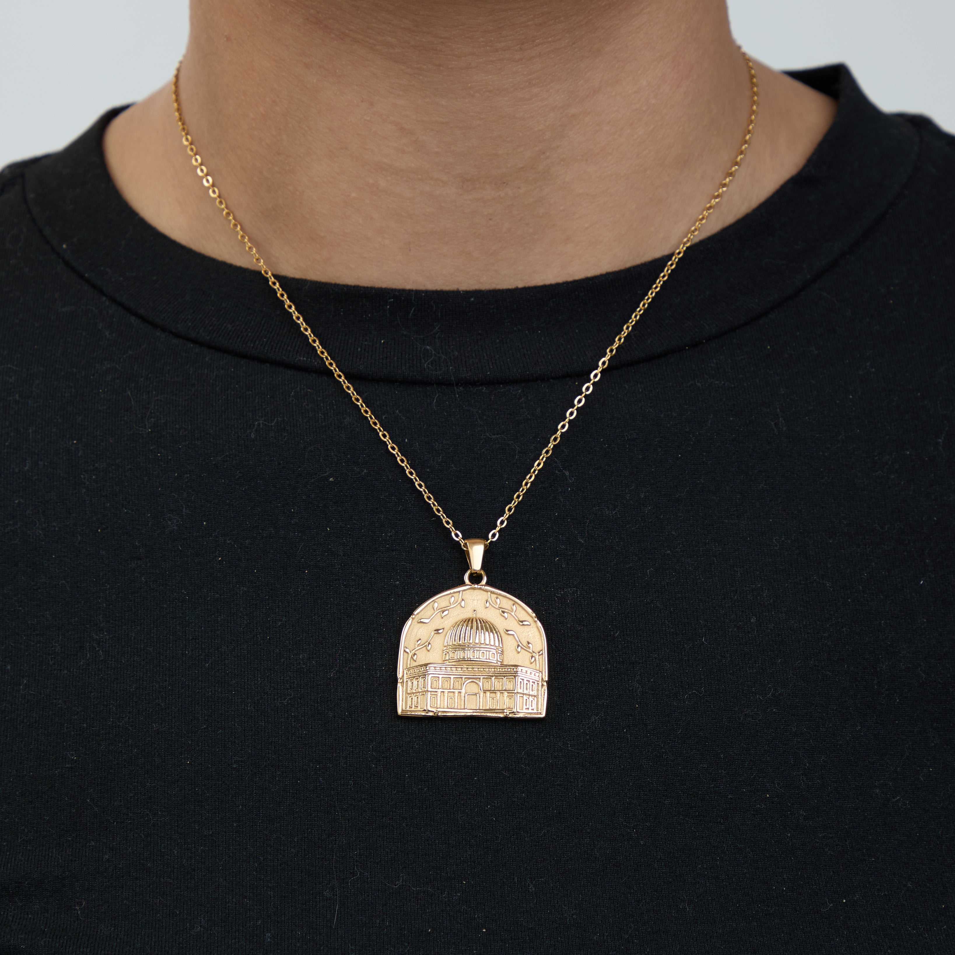 Palestine "Dome of the Rock" Necklace