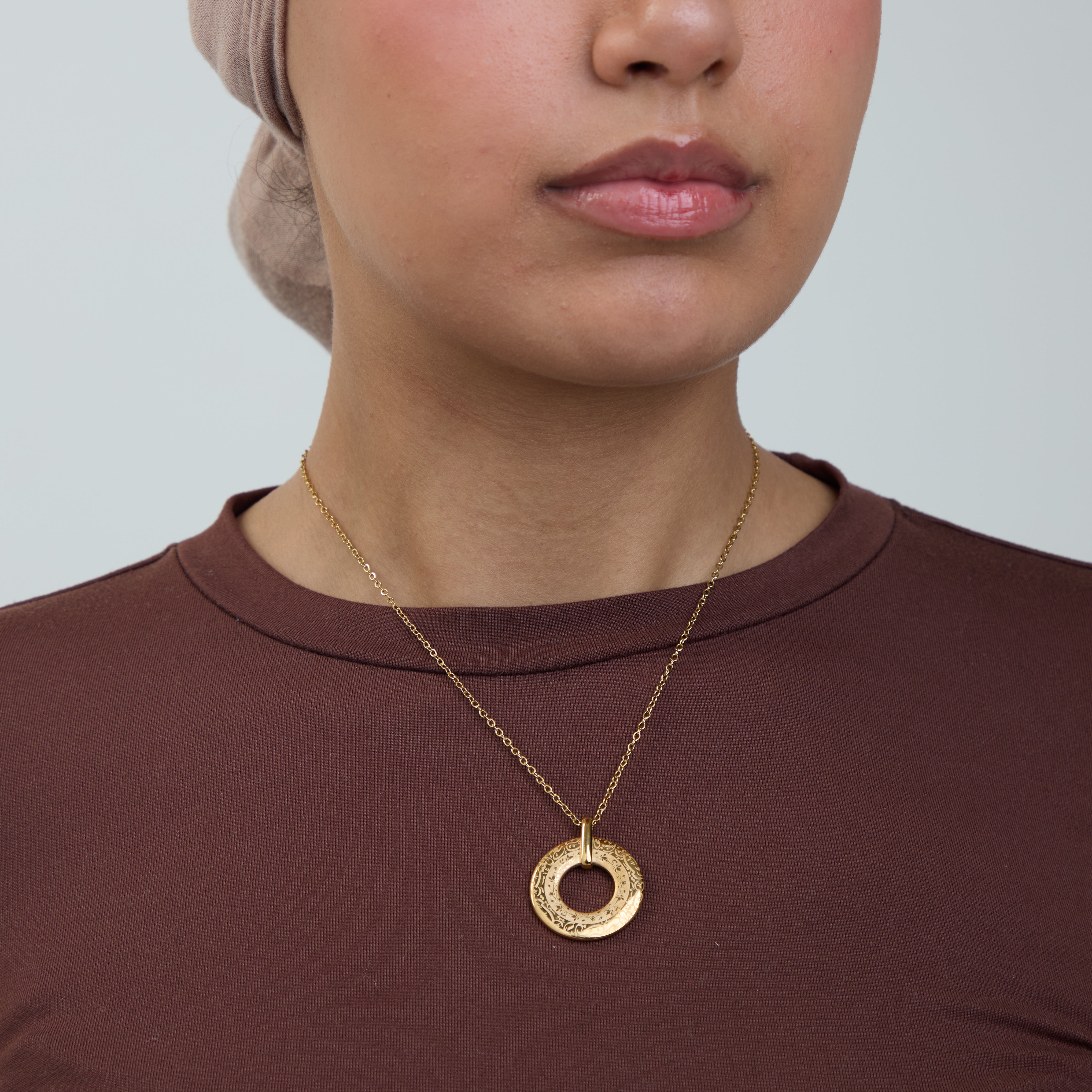 "Verily, with hardship comes ease" Golden Hour Ease Necklace