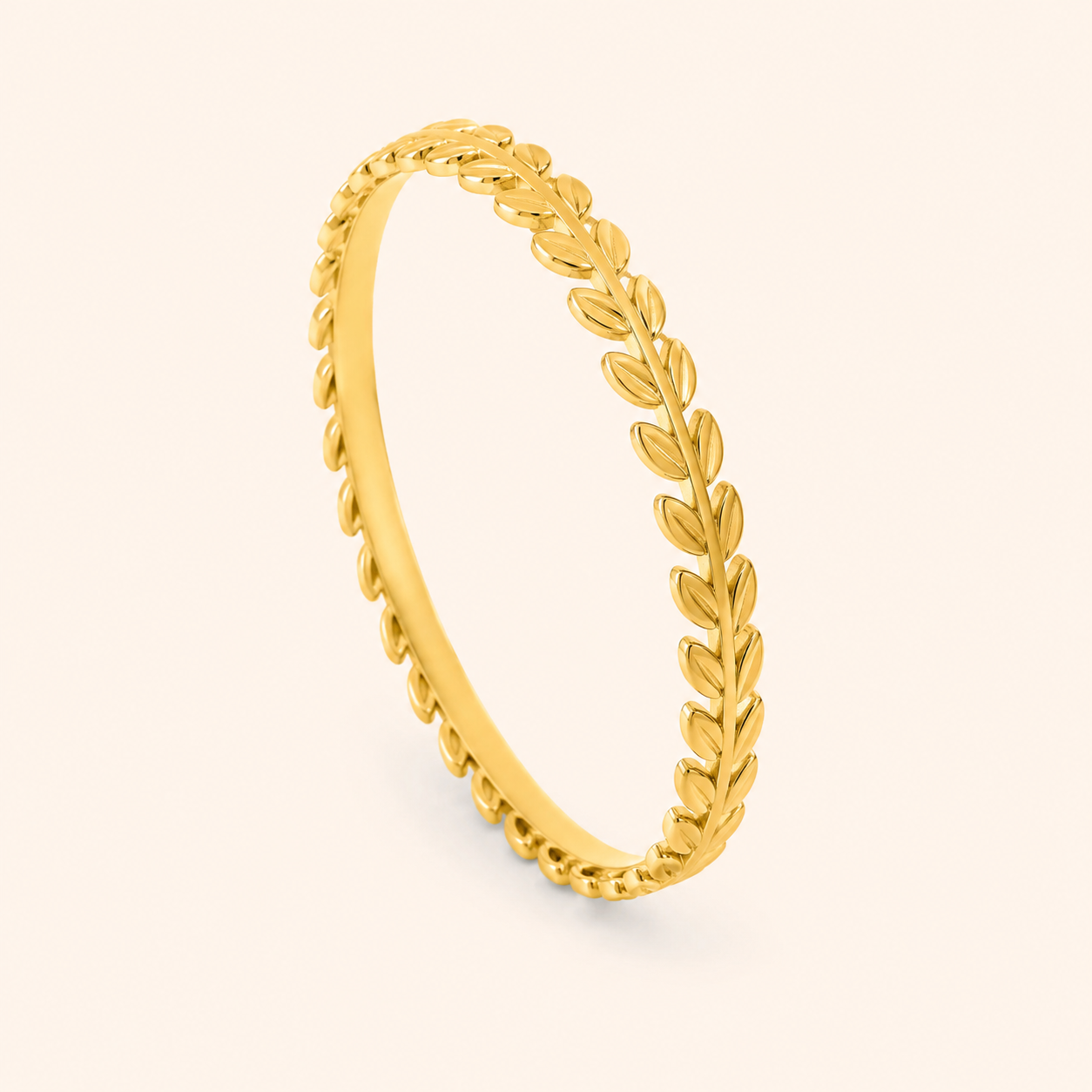 Palestine Olive Leaf Bangle