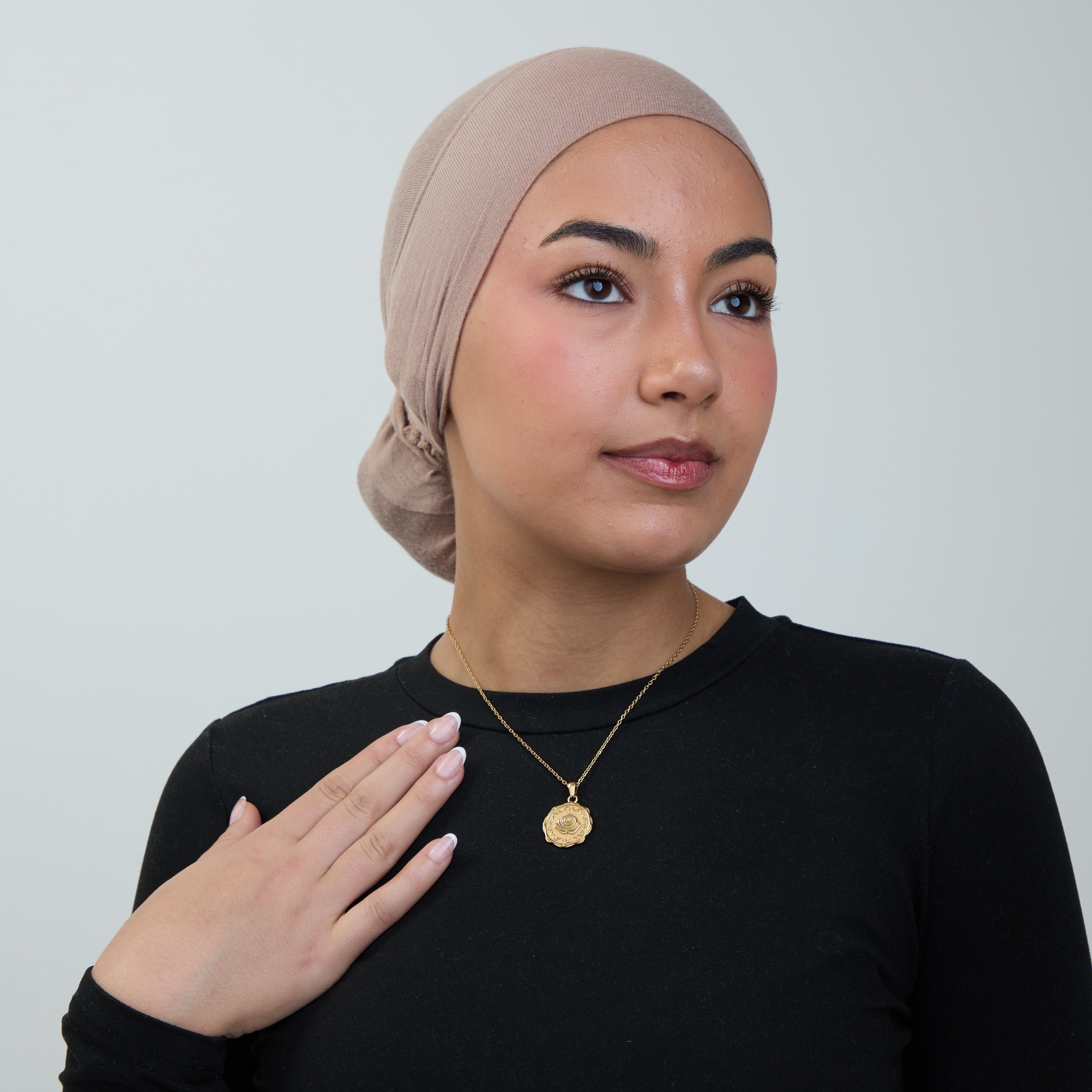 Rose Medallion Necklace