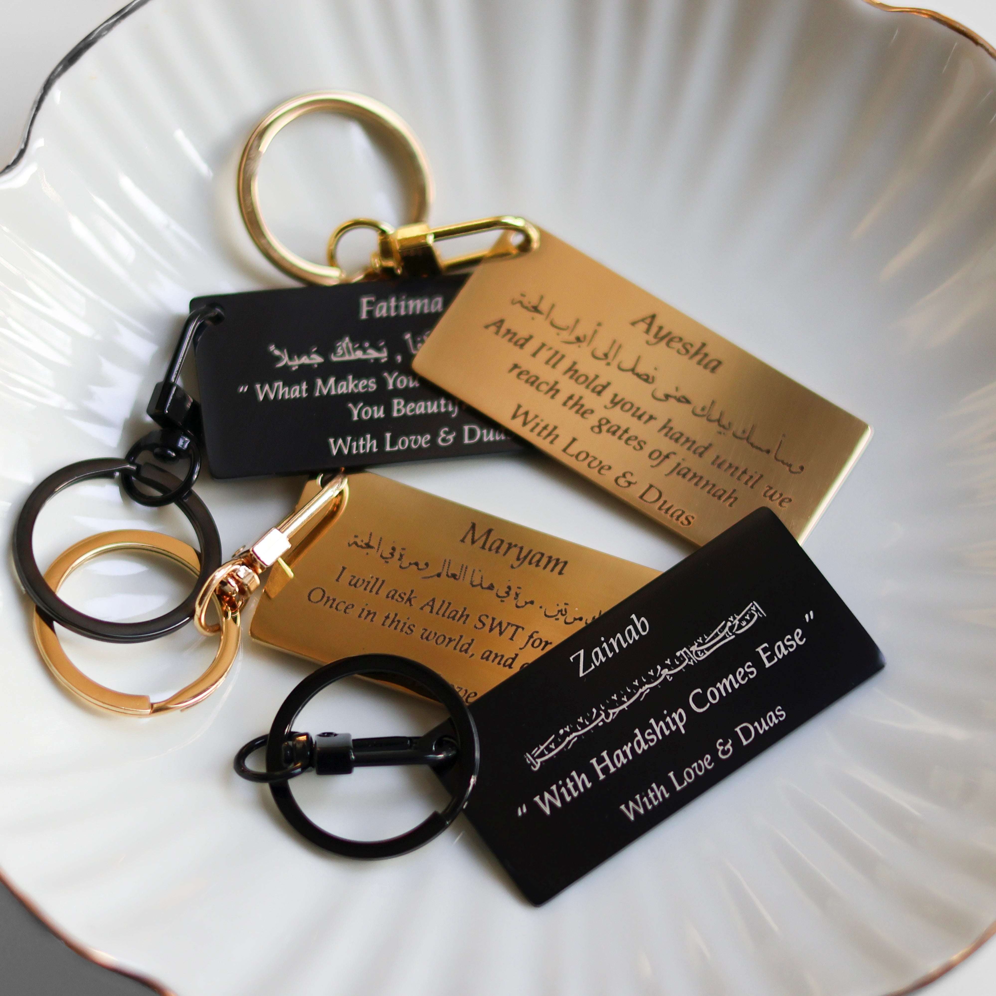 Personalised Islamic Keychains