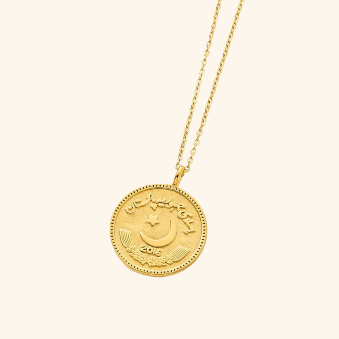 Pakistan Coin Necklace