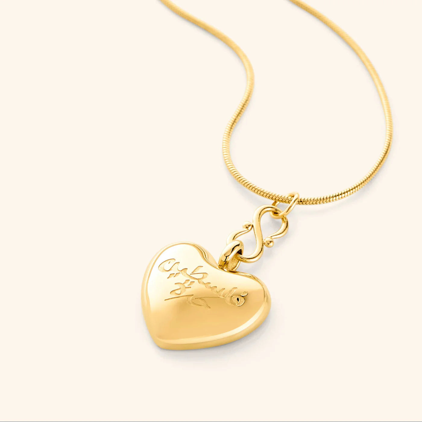 Free Palestine Heart Necklace