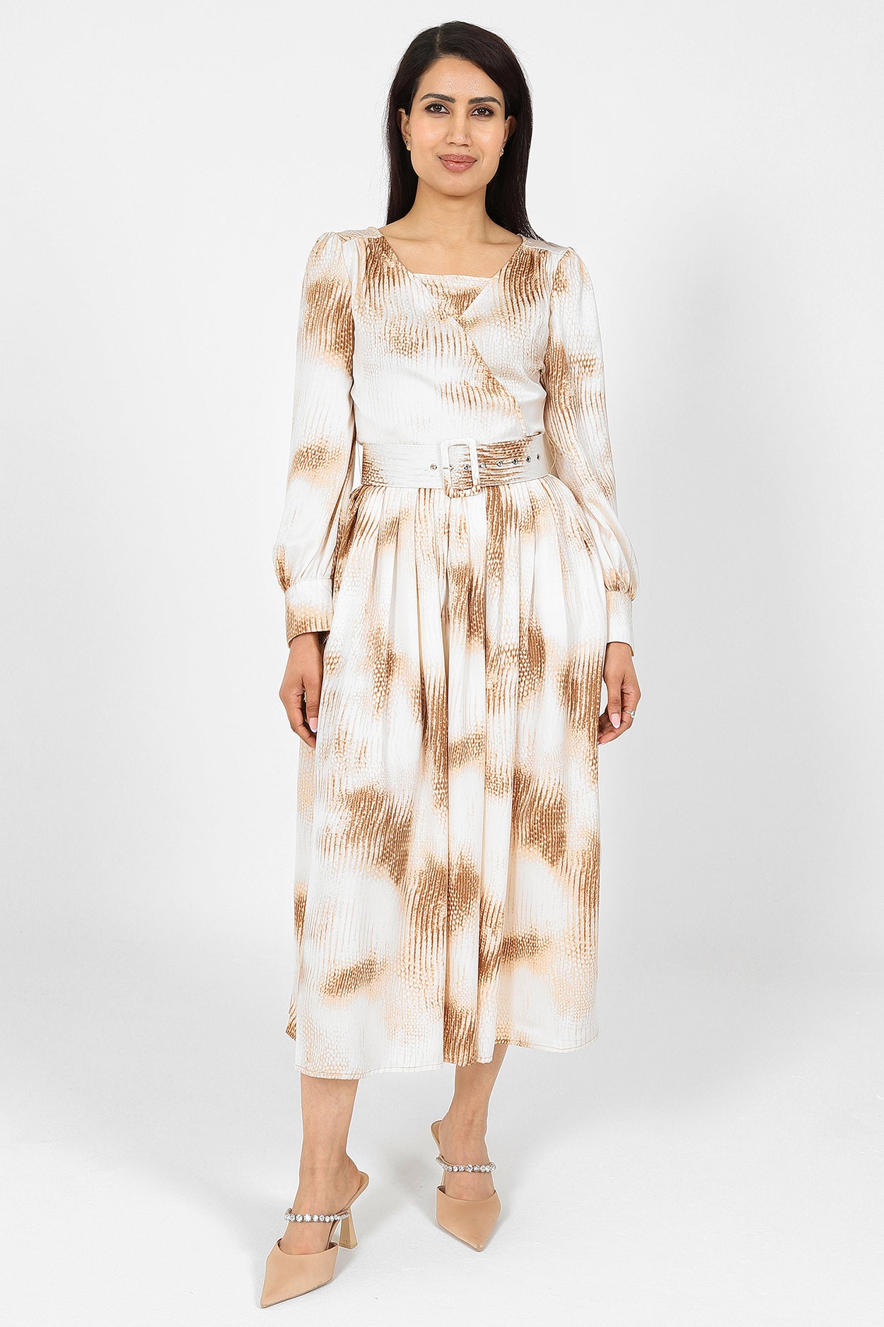 Halima Snake Skin Dress