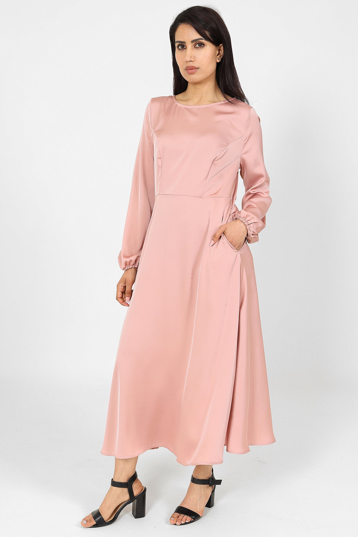 Amina Blush Pink Dress
