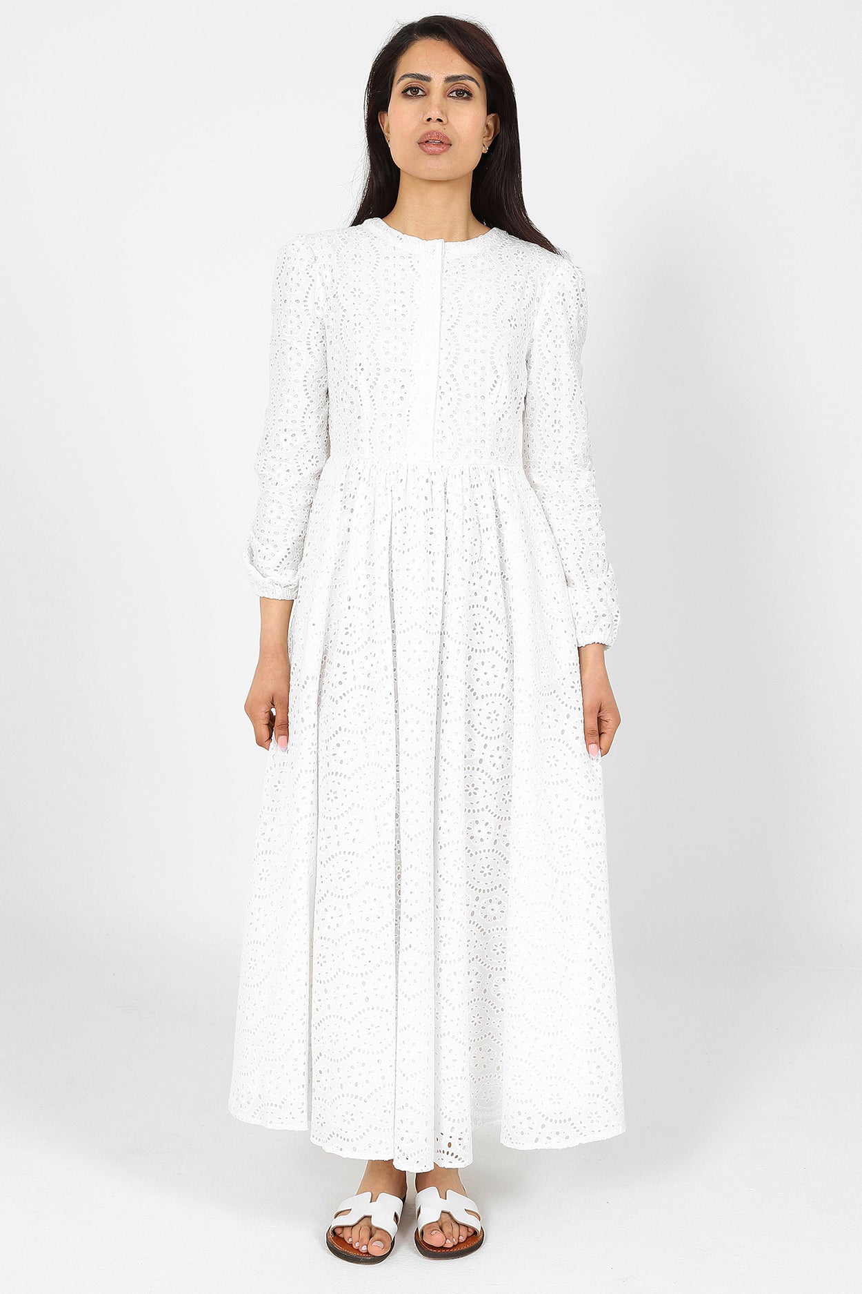 Zahra Broderie Dress