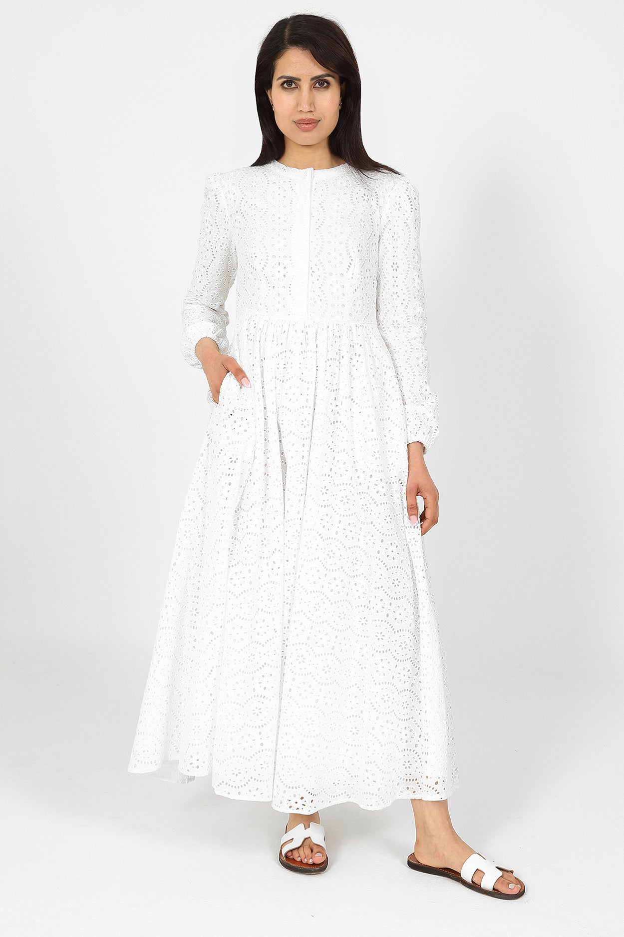 Zahra Broderie Dress