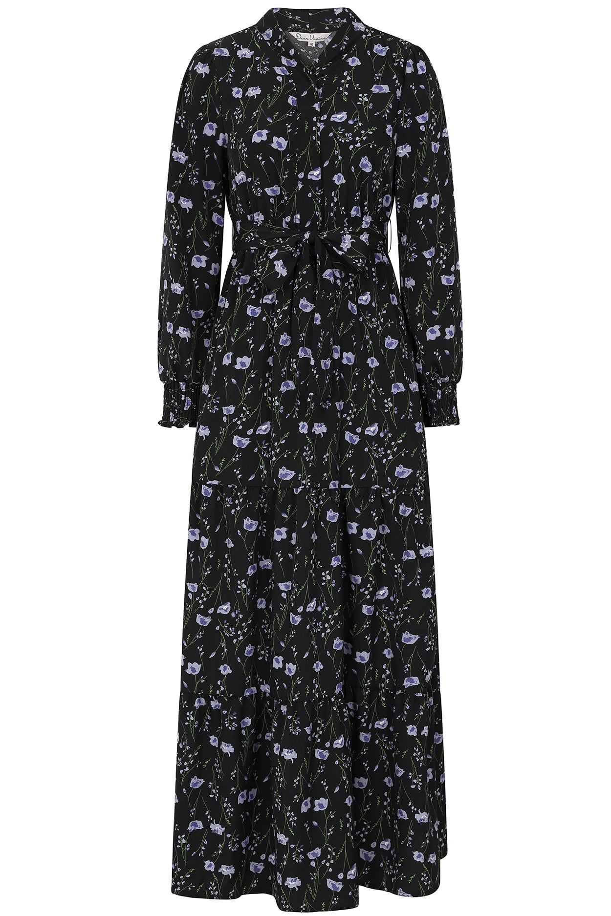 Iqra Navy Floral Dress