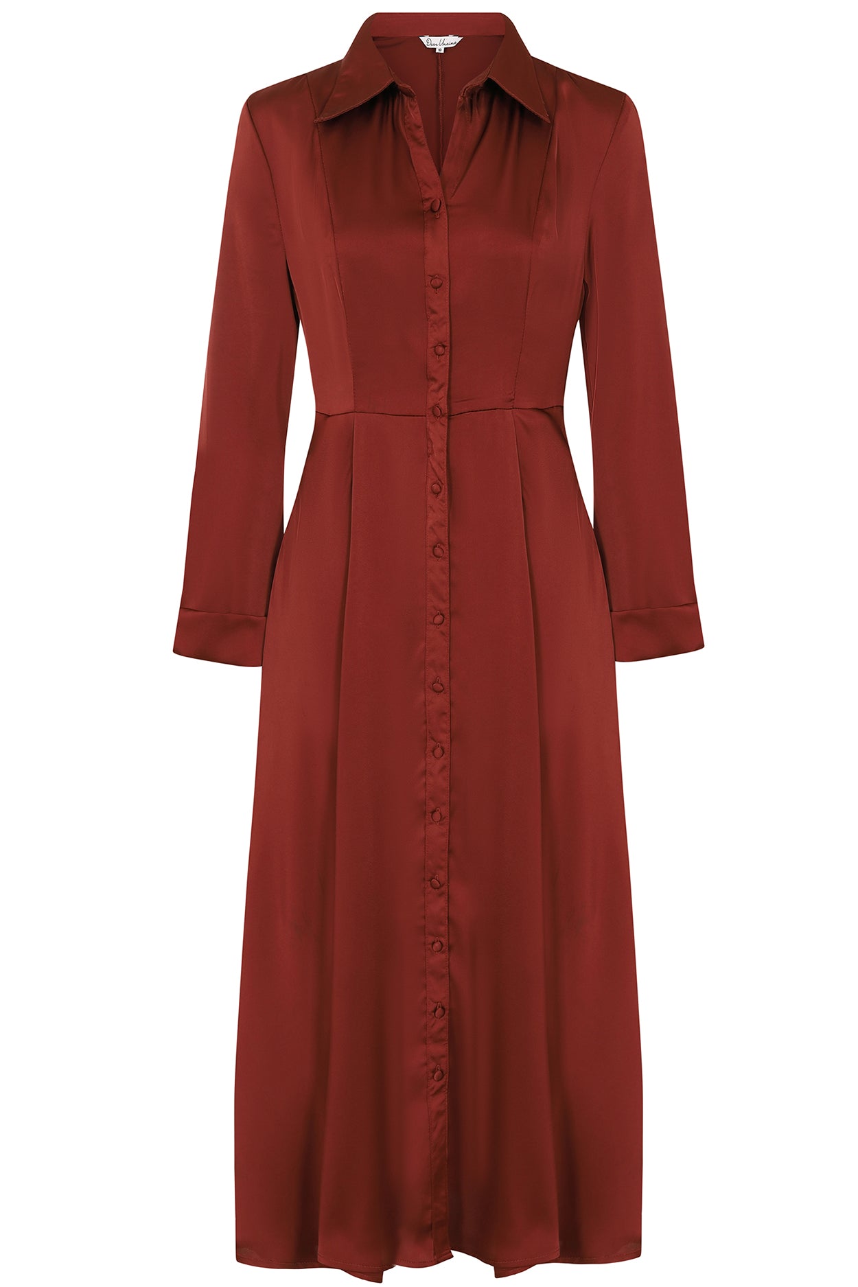 Maryam Burgundy Dress