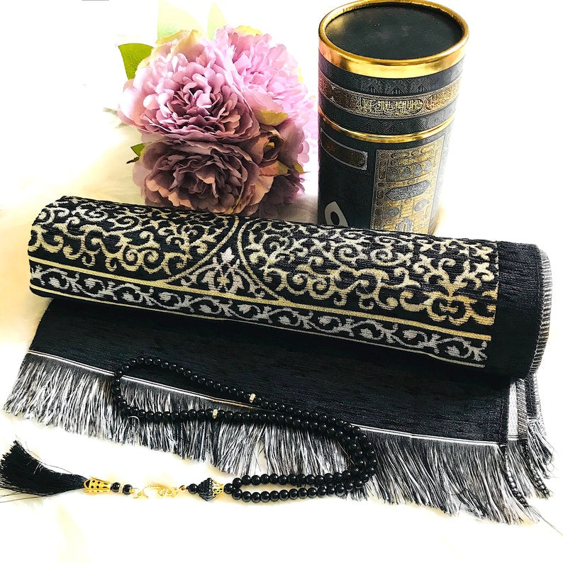 Kaaba 🕋 | Gift set | Prayer mat, Payer bead & Kaaba gift box