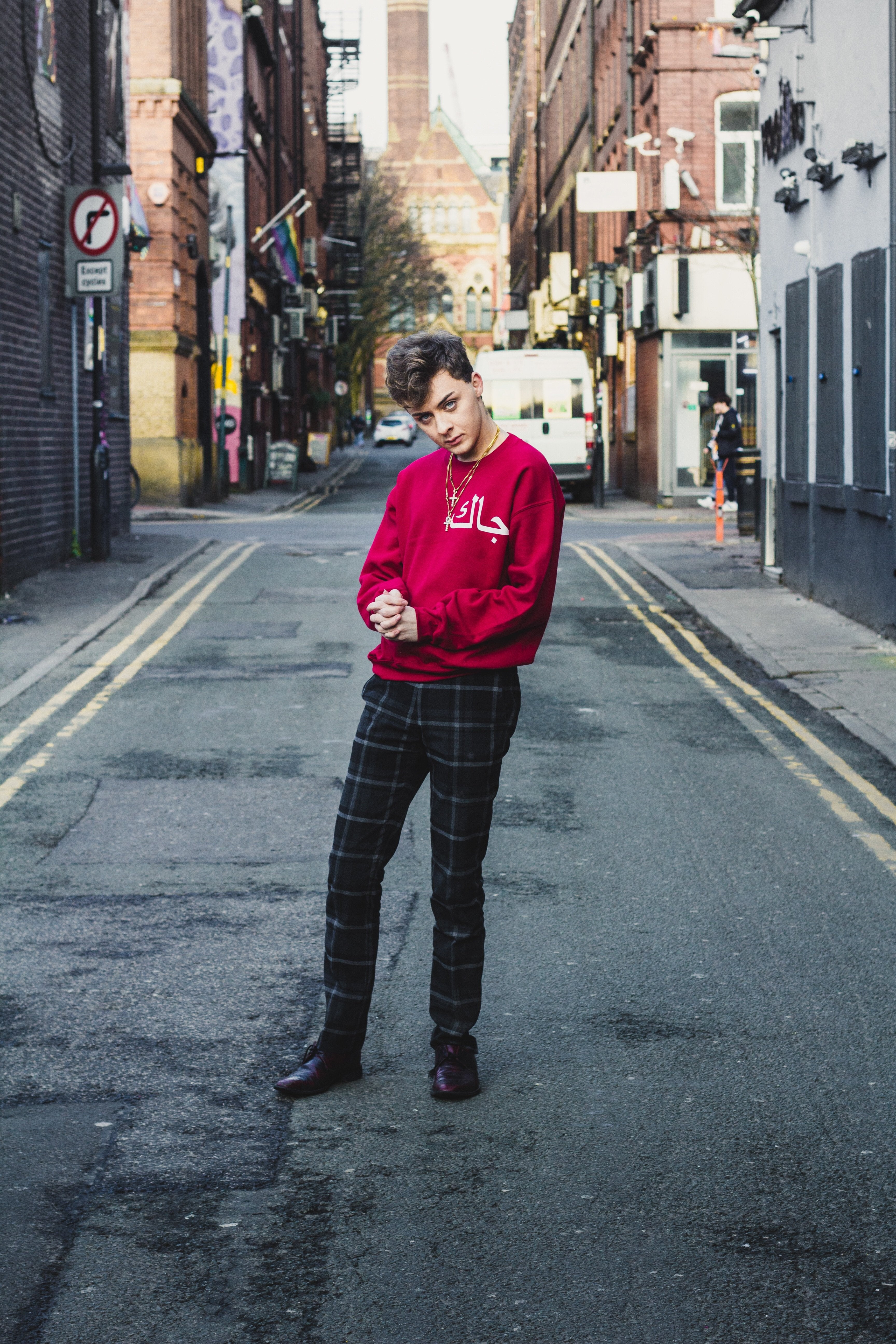 Burgundy Custom Jumper - Al-Huda Clothing