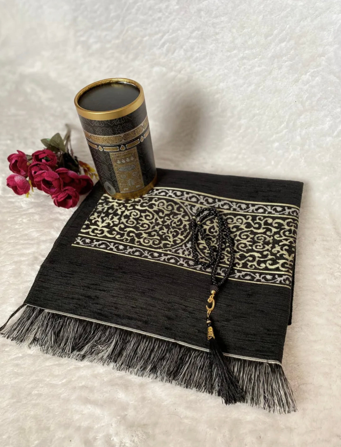 Kaaba 🕋 | Gift set | Prayer mat, Payer bead & Kaaba gift box