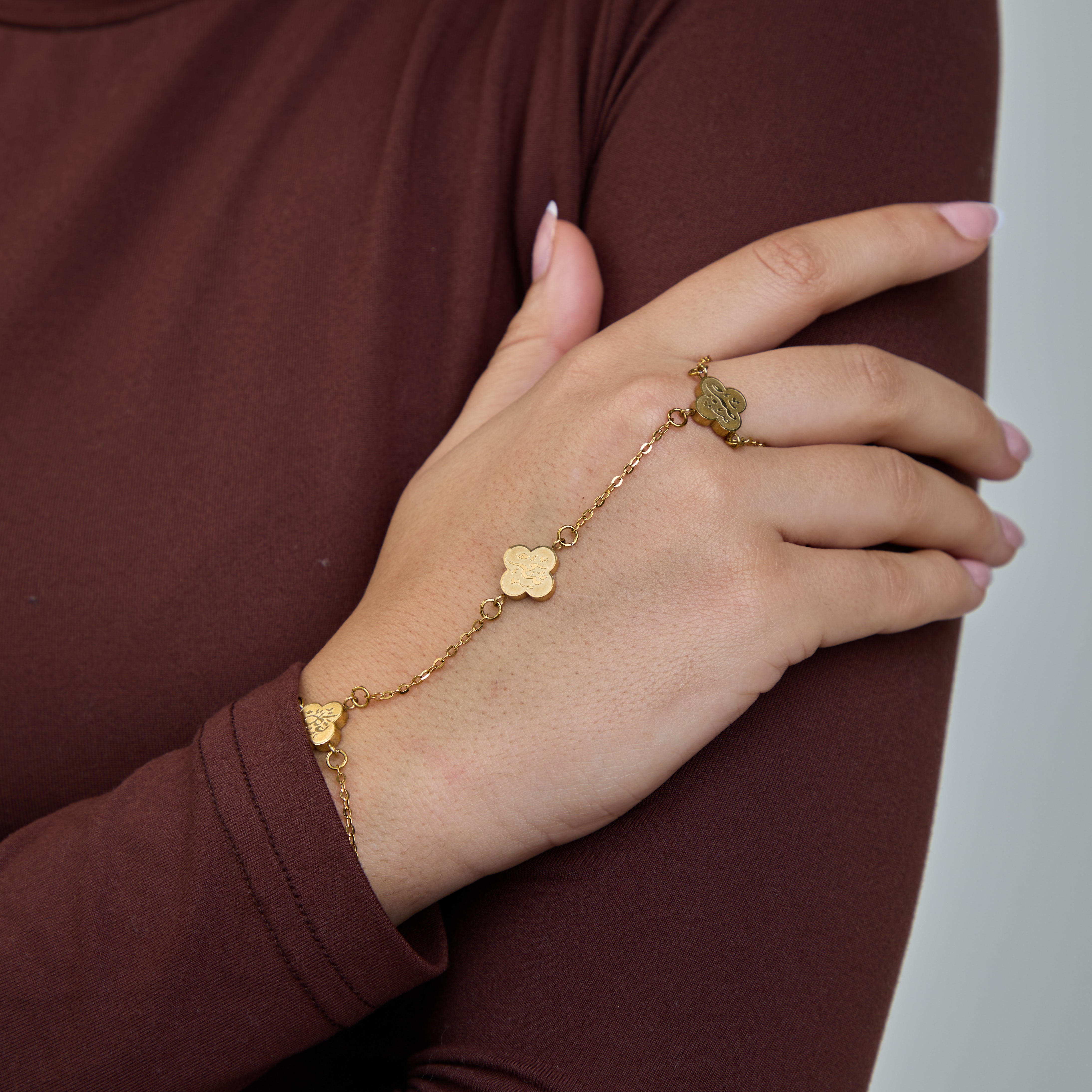 "Sabr, Shukr, Tawakkul" Hand Chain