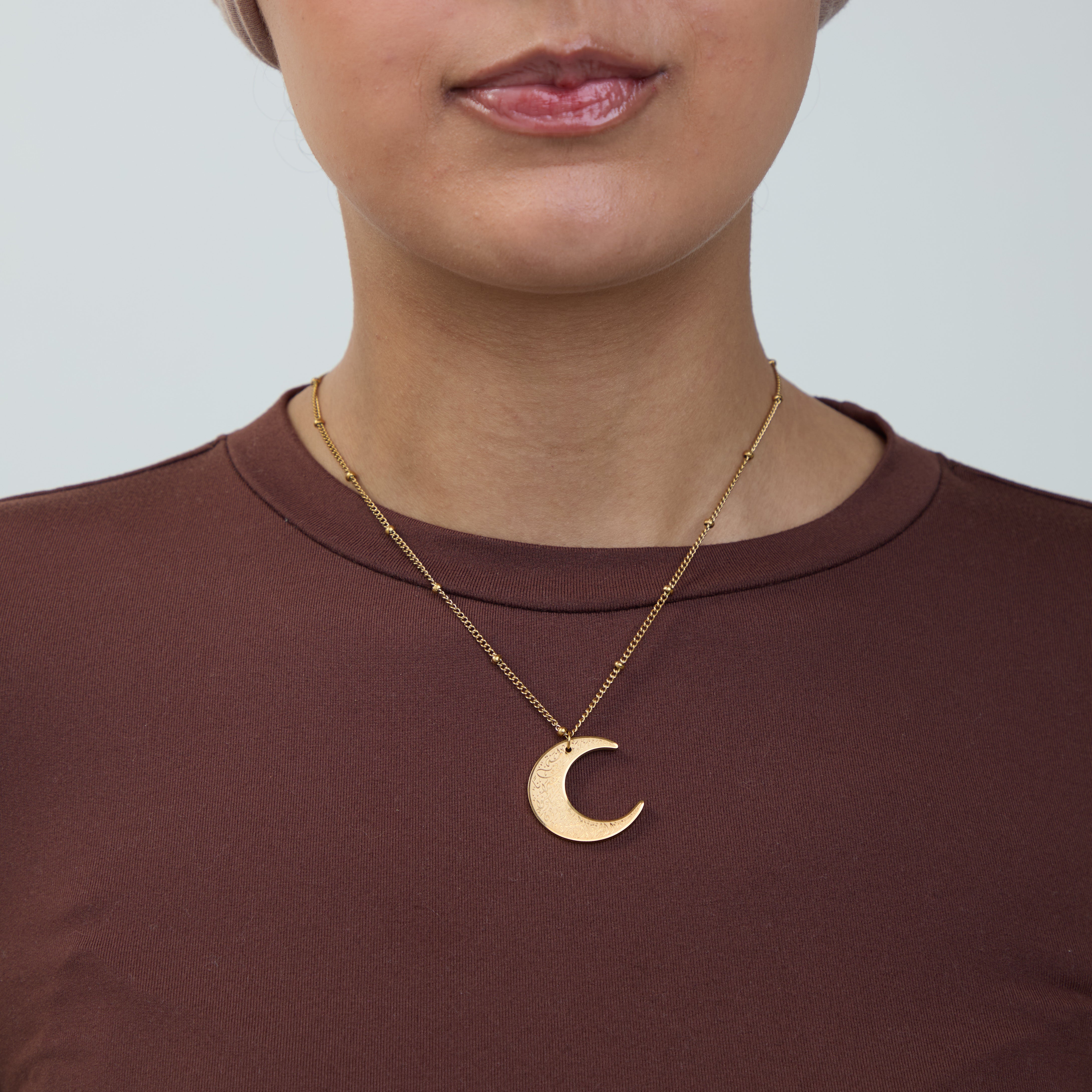 "What Makes You Different, Makes You Beautiful" | Crescent Necklace