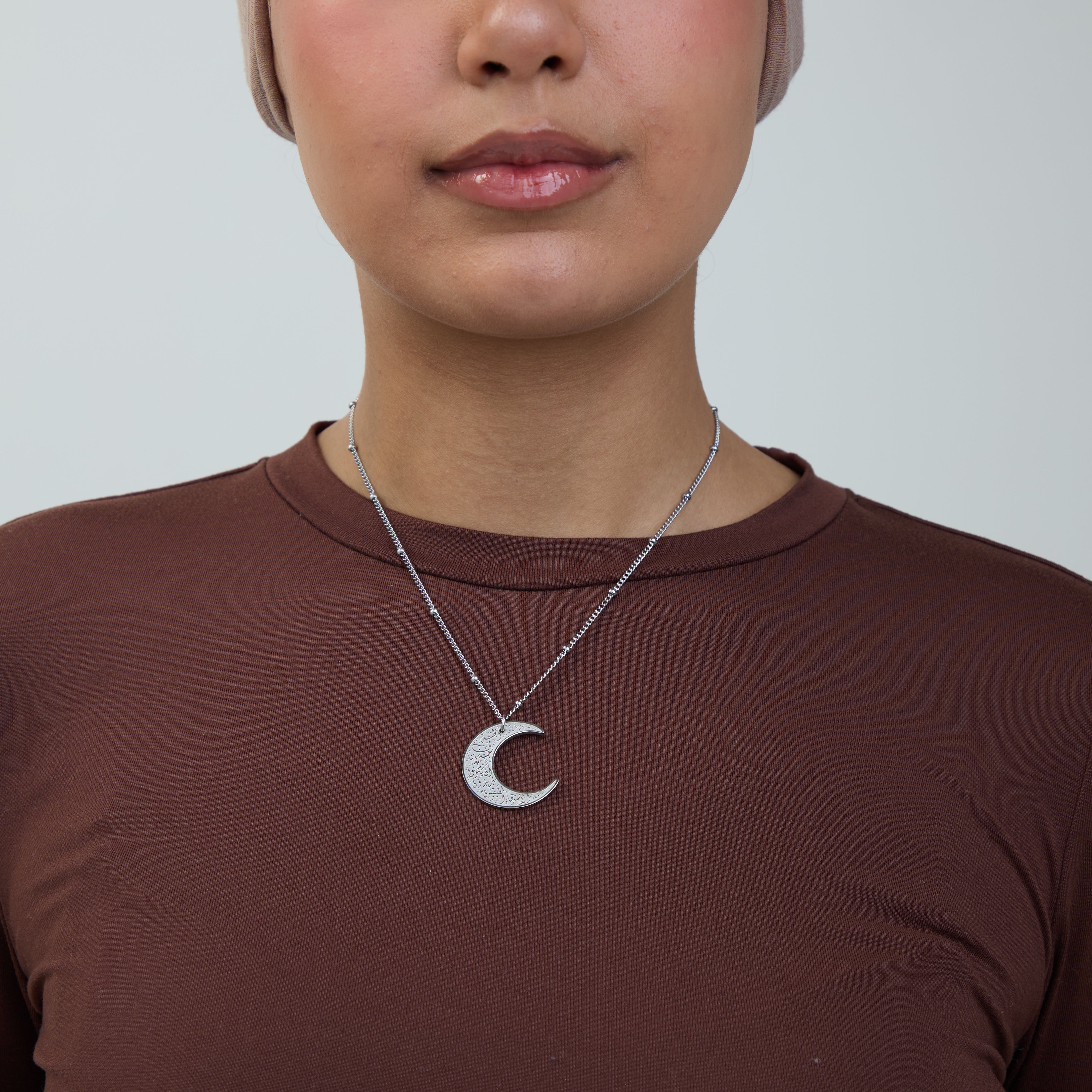 "What Makes You Different, Makes You Beautiful" | Crescent Necklace