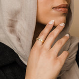 "With Hardship Comes Ease" Ring