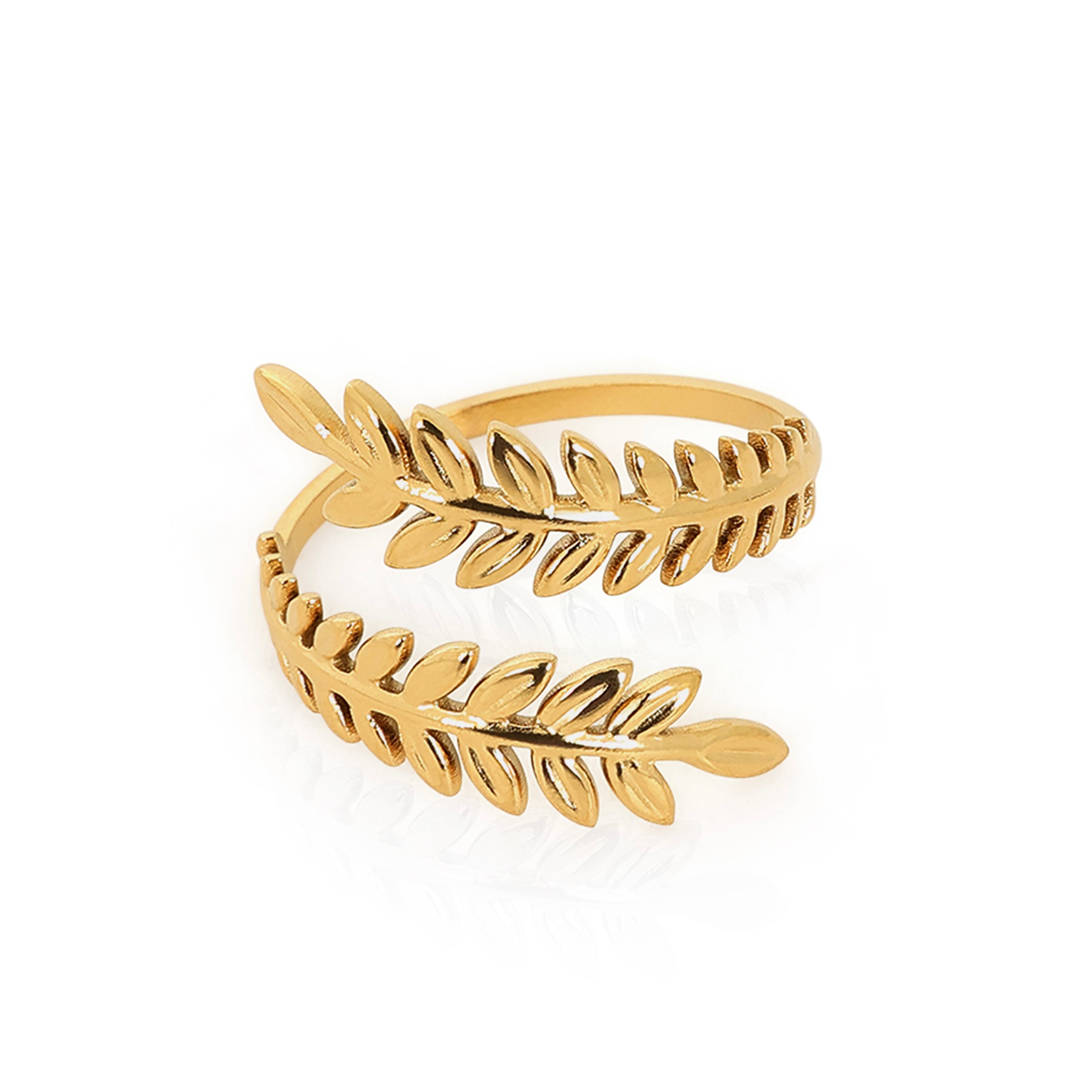 Palestine Olive Leaf Ring V2