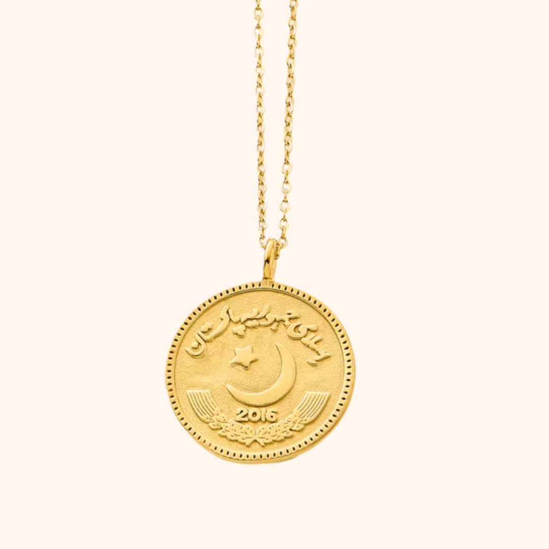 Pakistan Coin Necklace
