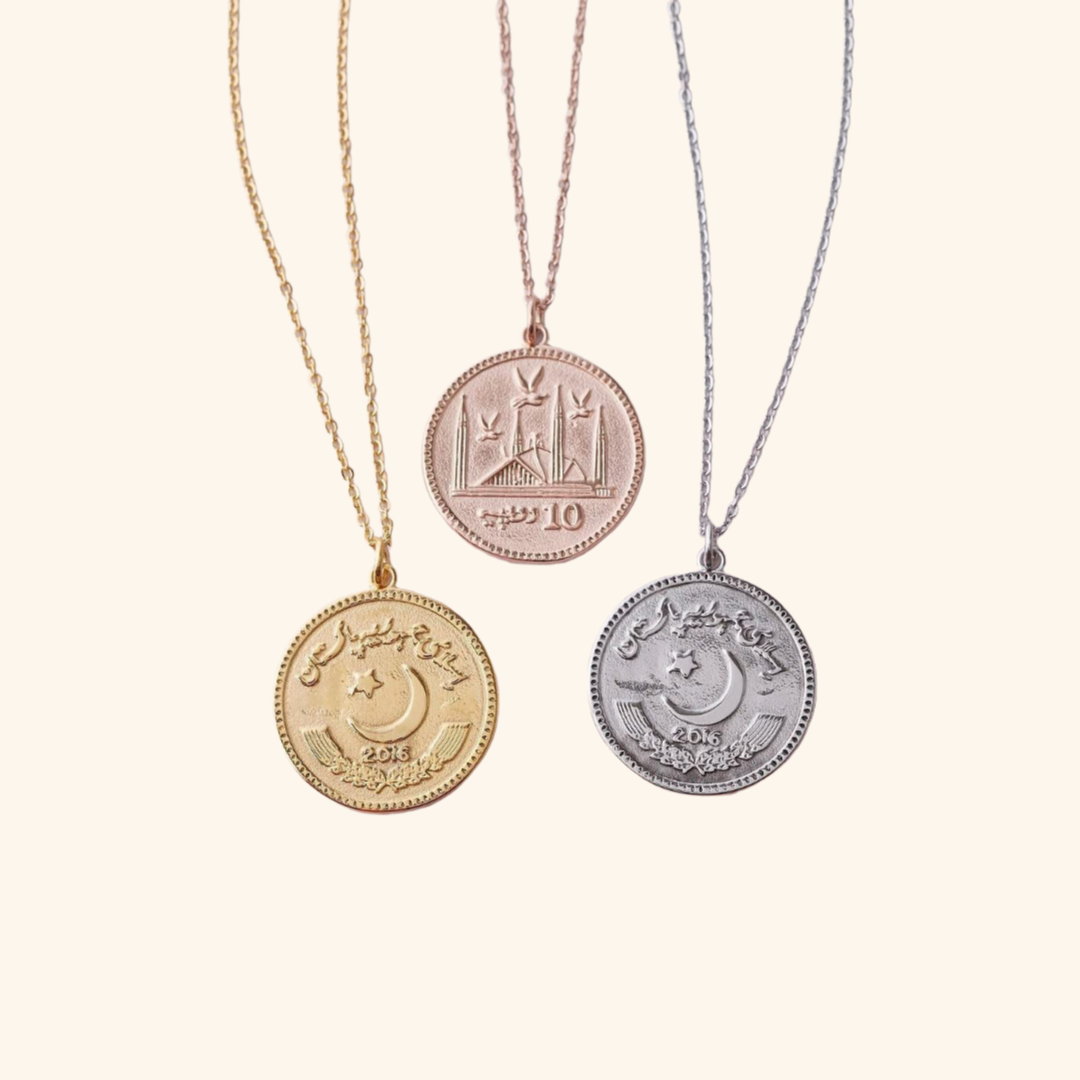 Pakistan Coin Necklace