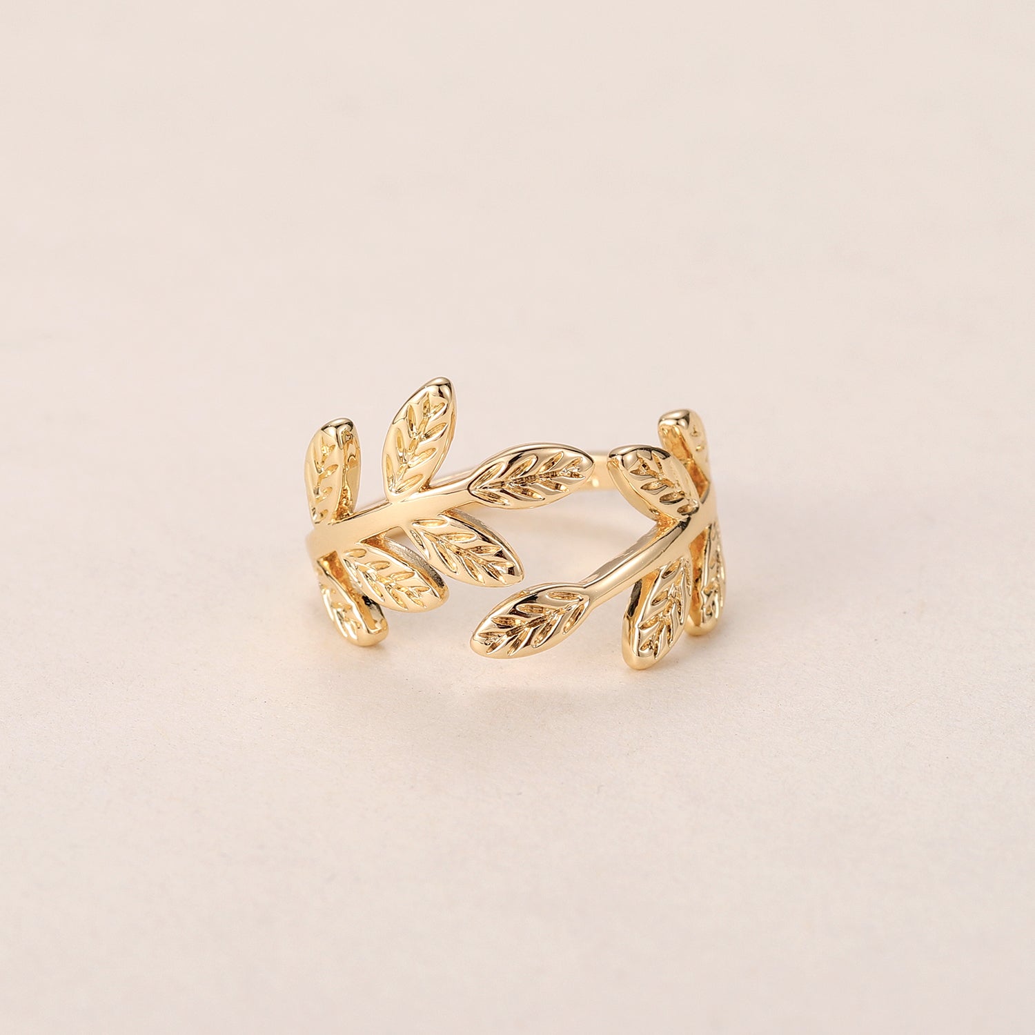 Palestine Olive Leaf Ring