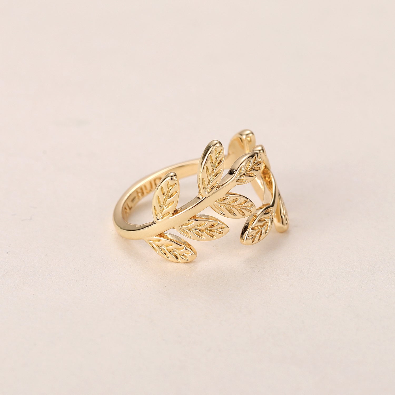 Palestine Olive Leaf Ring