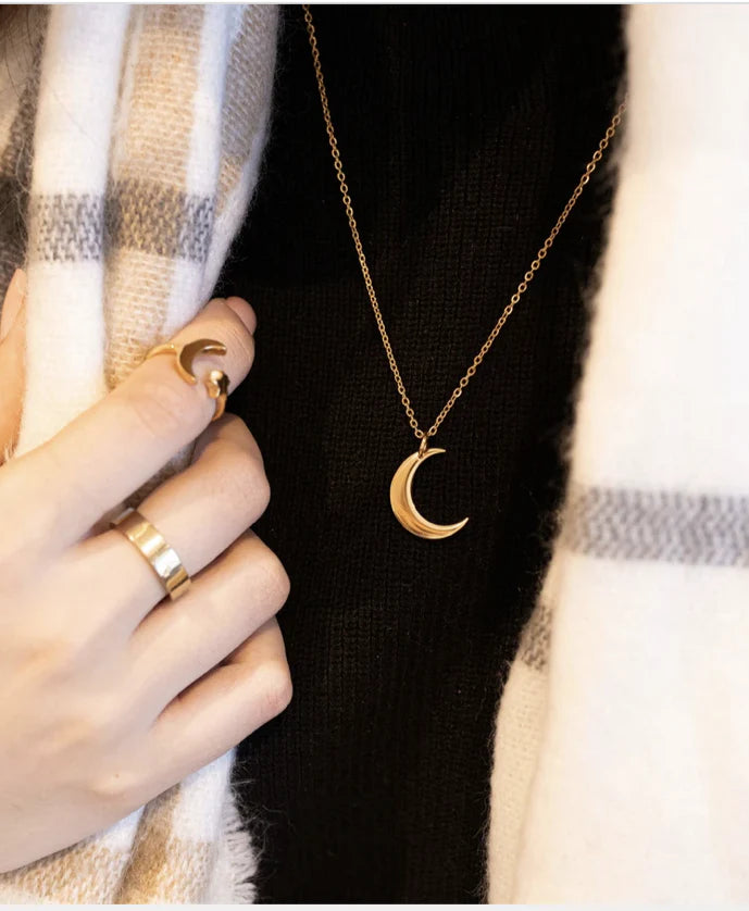 Crescent Moon Necklace