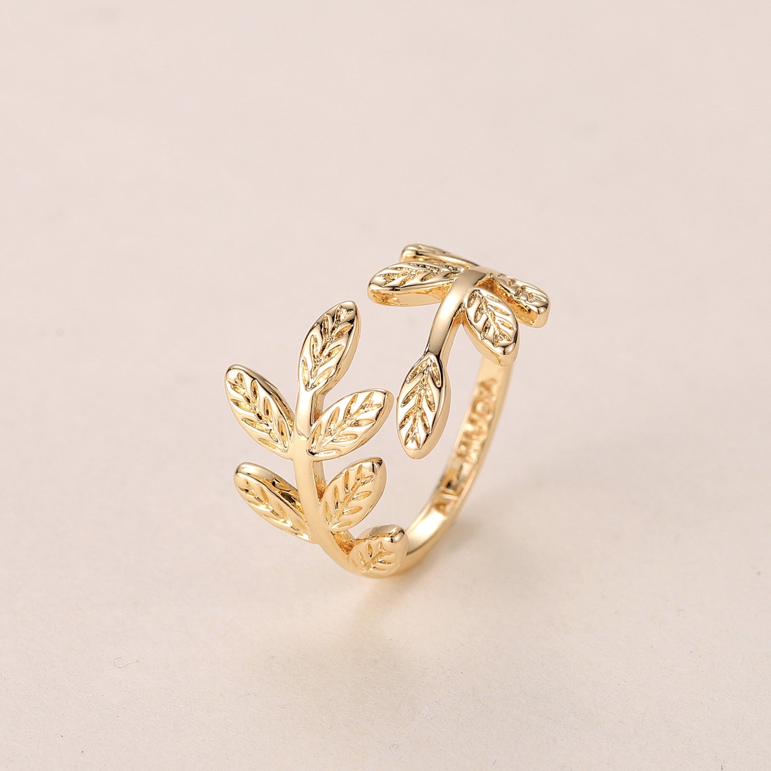 Palestine Olive Leaf Ring